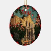 ザアラモヴィンテージテキサス州オーナメント セラミックオーナメント (右)