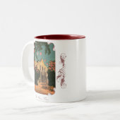 ザアラモヴィンテージテキサス州コーヒーマグ ツートーンマグカップ (正面左)