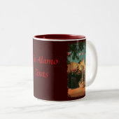 ザアラモヴィンテージテキサス州コーヒーマグ ツートーンマグカップ (正面右)