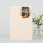 ザアラモヴィンテージテキサス州文房具 便箋 (スタンド正面)