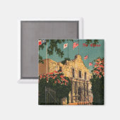 ザアラモヴィンテージテキサス州磁石 マグネット (正面/裏面)