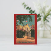 ザアラモヴィンテージテキサス州葉書 ポストカード (スタンド正面)