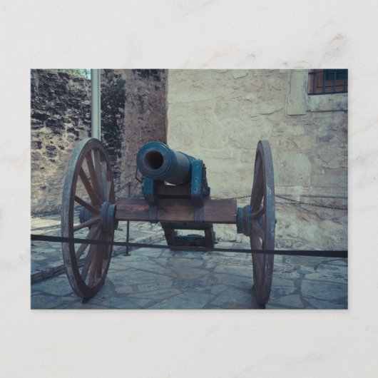 ザアラモ、サンアントニオ、テキサス州 インビテーションポストカード (正面)