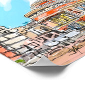 ザアルバート王室のホールロンドン ポスター (角)