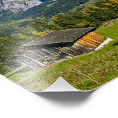 ザアルプス，スイス – 写真プリント フォトプリント            (角)