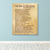 ザアレーナセオドアルーズベルトヴィンテージ キャンバスプリント (インサイチュ (ウッドフロア))