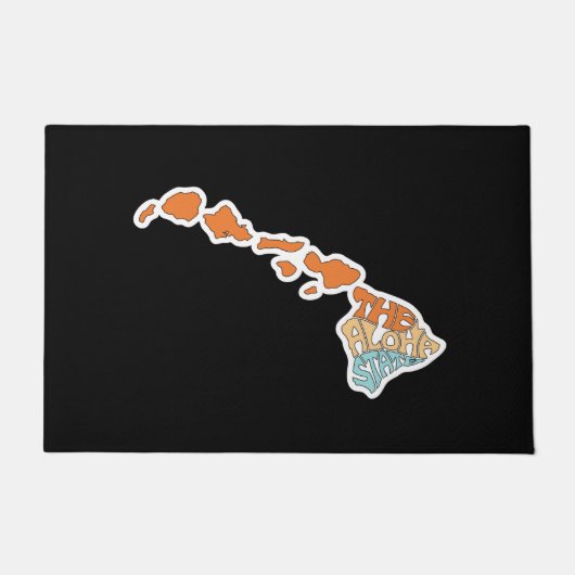 ザアロハ州ハワイ ドアマット (正面)