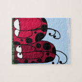 ザアンクイッドラブレディバグイラストレーション ジグソーパズル (横)