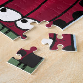 ザアンクイッドラブレディバグイラストレーション ジグソーパズル (側面)