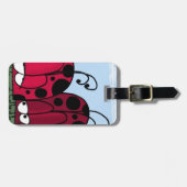 ザアンクイッドラブレディバグイラストレーション ラゲッジタグ (正面横)