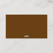 ザアンク語(金ゴールド) 名刺 (裏面)