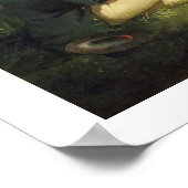 ザアングラーの過去(キャンバス上の油) ポスター (角)