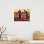 ザアンジェラス祈りの言葉ザ受胎告知ヴァージンメアリー ポスター (キッチン)