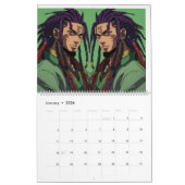 ザアンタメド西岩王 カレンダー (1月 2026)