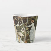 ザアンダムクロードモネの風車 カフェラテマグ (正面)