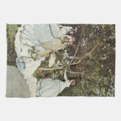 ザアンダムクロードモネの風車 キッチンタオル (横)