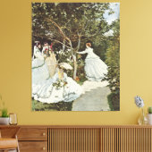 ザアンダムクロードモネの風車 キャンバスプリント (インサイチュ (リビング))