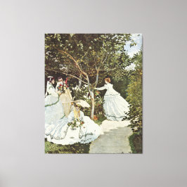 ザアンダムクロードモネの風車 キャンバスプリント