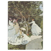 ザアンダムクロードモネの風車 クリップボード (裏面)