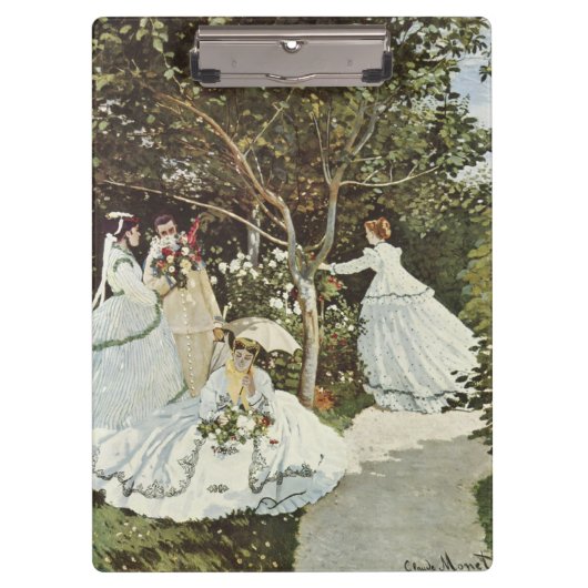 ザアンダムクロードモネの風車 クリップボード (正面)