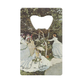 ザアンダムクロードモネの風車 クレジットカード栓抜き