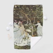 ザアンダムクロードモネの風車 ゴルフタオル (インサイチュ)