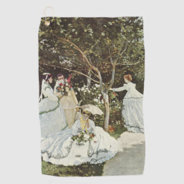 ザアンダムクロードモネの風車 ゴルフタオル