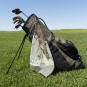 ザアンダムクロードモネの風車 ゴルフタオル (グリーン)