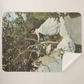 ザアンダムクロードモネの風車 シェルパブランケット (正面(横))