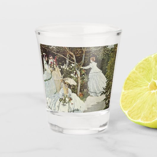 ザアンダムクロードモネの風車 ショットグラス (正面)