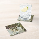 ザアンダムクロードモネの風車 スクエアペーパーコースター (インサイチュ)