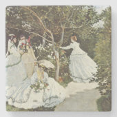 ザアンダムクロードモネの風車 ストーンコースター (正面)