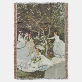 ザアンダムクロードモネの風車 スローブランケット