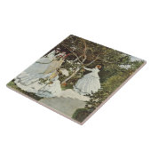 ザアンダムクロードモネの風車 タイル (側面)