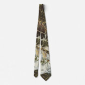 ザアンダムクロードモネの風車 ネクタイ (裏面)