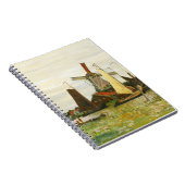 ザアンダムクロードモネの風車 ノートブック (右側)
