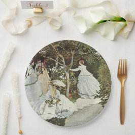 ザアンダムクロードモネの風車 ペーパープレート