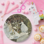 ザアンダムクロードモネの風車 ペーパープレート (パーティー)