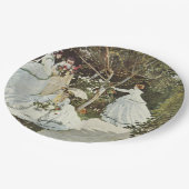 ザアンダムクロードモネの風車 ペーパープレート (アングル)