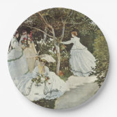 ザアンダムクロードモネの風車 ペーパープレート (正面)