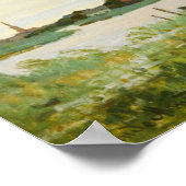 ザアンダムクロードモネの風車 ポスター (角)