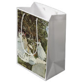 ザアンダムクロードモネの風車 ミディアムペーパーバッグ (裏面アングル)