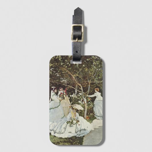 ザアンダムクロードモネの風車 ラゲッジタグ (正面縦)