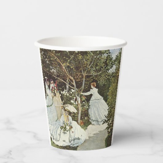 ザアンダムクロードモネの風車 紙コップ (正面)