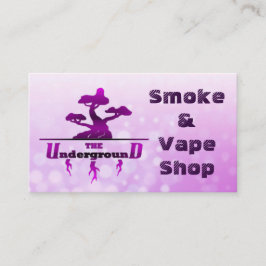 ザアンダーグラウンド・ビジネス・カードパープル 名刺