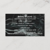 ザアンダーグラウンド・ビジネス・カードブリック紙 名刺 (裏面)