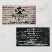 ザアンダーグラウンド・ビジネス・カードブリック紙 名刺 (正面/裏面)