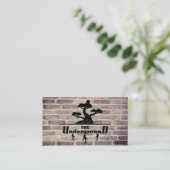 ザアンダーグラウンド・ビジネス・カード・ブリック 名刺 (スタンド正面)