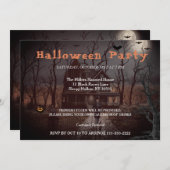 ザアンダーテイカーハローウィンパーティ招待状 招待状 (正面/裏面)