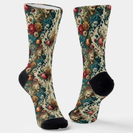 ザアーキーン無政府状態 – ゴシックビクトリアンタペストリー ソックス